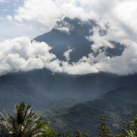 Buy canvas prints of  Mount Kinabalu, Borneo by Carole-Anne Fooks