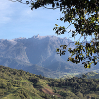 Buy canvas prints of  Mount Kinabalu, Sabah, Borneo by Carole-Anne Fooks
