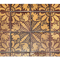 Buy canvas prints of  Floor Tiles by Carole-Anne Fooks
