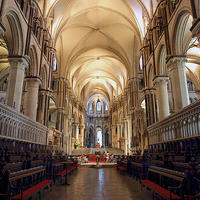 Buy canvas prints of  Canterbury Cathedral by Carole-Anne Fooks
