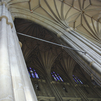 Buy canvas prints of  Canterbury Cathedral Interior by Carole-Anne Fooks