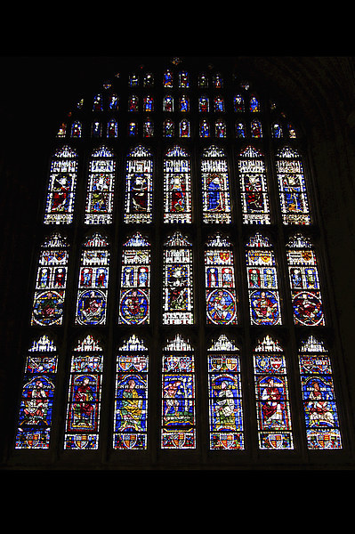   The Great South Window Canterbury Cathedral Picture Board by Carole-Anne Fooks