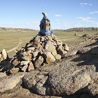 Buy canvas prints of  Gobi Desert Mongolia by Carole-Anne Fooks