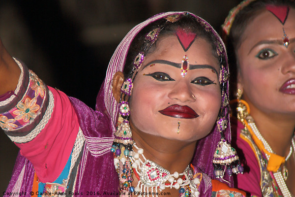 Dancers in Rajasthan, India Picture Board by Carole-Anne Fooks