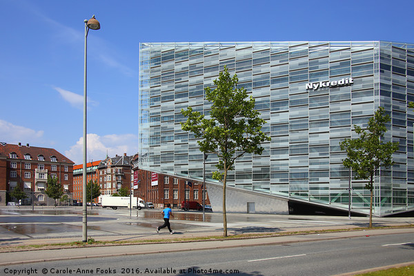 Commercial Architecture, Copenhagen, Denmark Picture Board by Carole-Anne Fooks