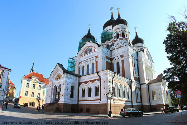 Alexander Nevsky Cathedral, Tallinn, Estonia Picture Board by Carole-Anne Fooks