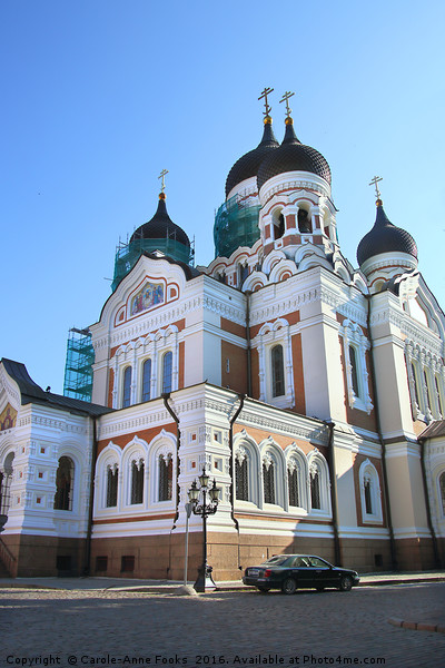 Alexander Nevsky Cathedral, Tallinn, Estonia Picture Board by Carole-Anne Fooks