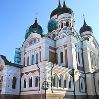 Buy canvas prints of Alexander Nevsky Cathedral, Tallinn, Estonia by Carole-Anne Fooks