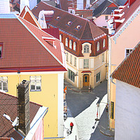 Buy canvas prints of Old Town, Tallinn, Estonia by Carole-Anne Fooks