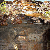 Buy canvas prints of Aboriginal Rock Art in the Landscape by Carole-Anne Fooks