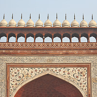 Buy canvas prints of Gateway at the Taj Mahal by Carole-Anne Fooks