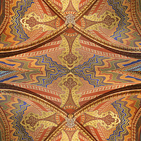 Buy canvas prints of Ceiling Pattern by Carole-Anne Fooks