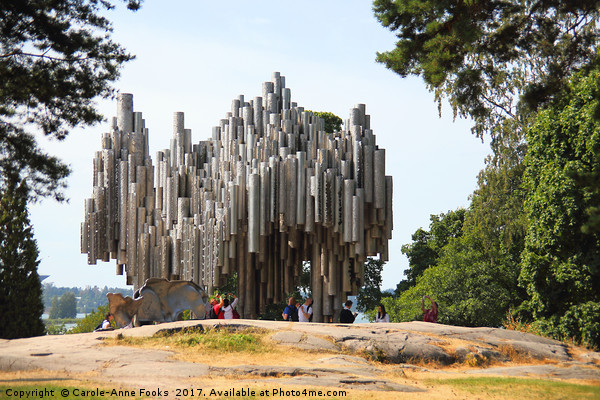 The Sibelius Monument, Helsinki, Finland Picture Board by Carole-Anne Fooks