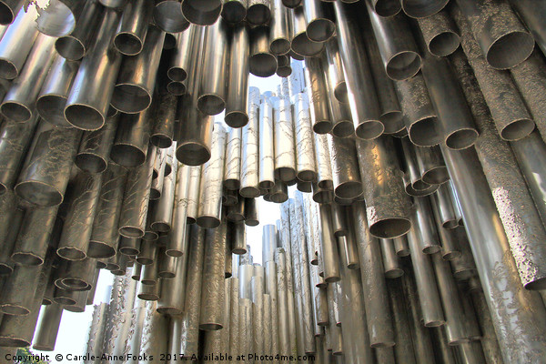 The Sibelius Monument, Helsinki, Finland Picture Board by Carole-Anne Fooks