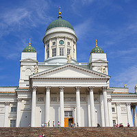Buy canvas prints of Helsinki Cathedral, Finland by Carole-Anne Fooks