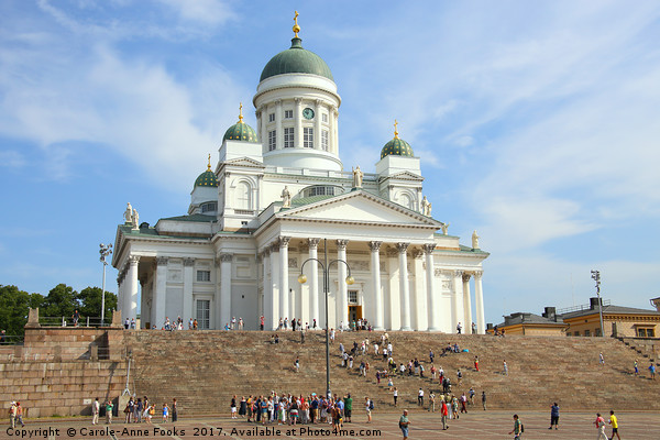 Helsinki Cathedral & Senate Square, Finland Picture Board by Carole-Anne Fooks