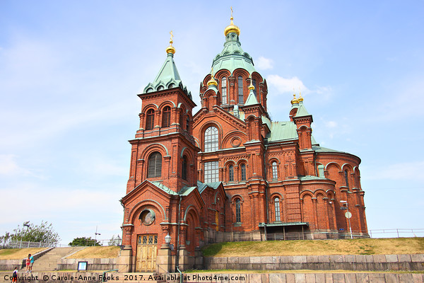 Uspenski Orthodox Cathedral, Helsinki, Finland Picture Board by Carole-Anne Fooks