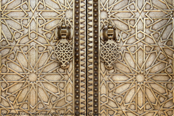 Doors of Beauty, Fes, Morocco Picture Board by Carole-Anne Fooks