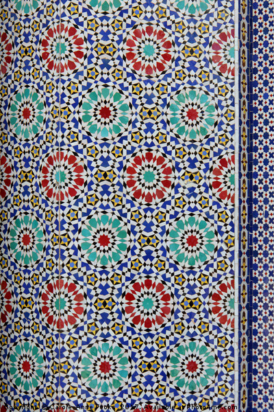 Doors of Beauty, Fes, Morocco Picture Board by Carole-Anne Fooks