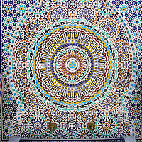 Buy canvas prints of Fountain, Fes, Morocco by Carole-Anne Fooks