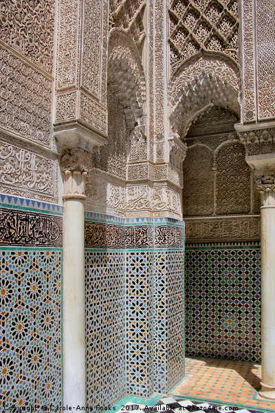 Medersa Bou Inania, Fes, Morocco Picture Board by Carole-Anne Fooks