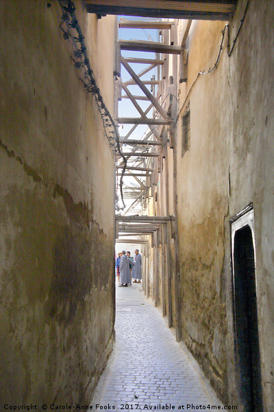 In the Medina, Fes Picture Board by Carole-Anne Fooks