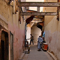 Buy canvas prints of In the Medina, Fes by Carole-Anne Fooks