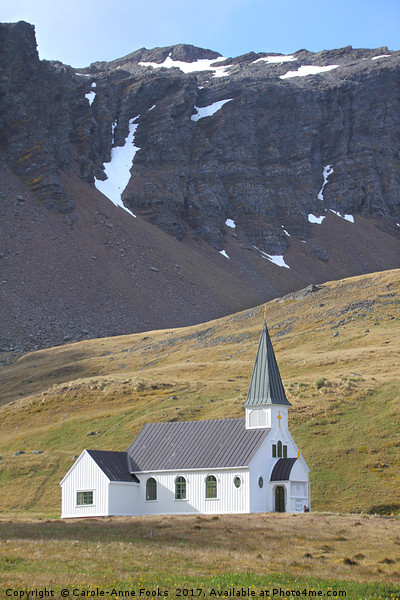Norwegian Lutheran Church, Grytvikin Picture Board by Carole-Anne Fooks