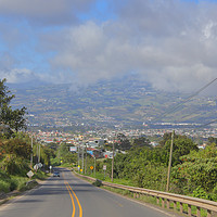 Buy canvas prints of Approaching Cartago by Carole-Anne Fooks