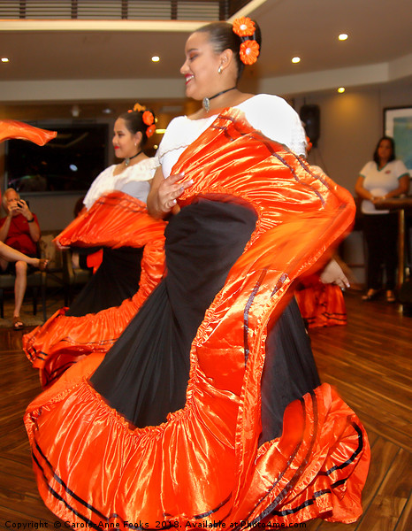 Costa Rican Folk Dance Picture Board by Carole-Anne Fooks