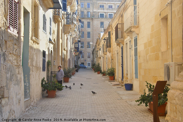 Old Street, Valletta, Malta Picture Board by Carole-Anne Fooks