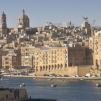 Buy canvas prints of Valletta, Malta by Carole-Anne Fooks