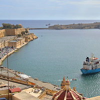 Buy canvas prints of The Grand Harbour, Valletta, Malta  by Carole-Anne Fooks