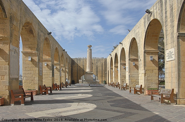 Upper Barrakka Gardens, Valletta, Malta. Picture Board by Carole-Anne Fooks