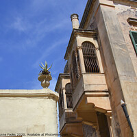 Buy canvas prints of Building Details in Mdina, Rabat, Malta. by Carole-Anne Fooks