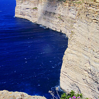 Buy canvas prints of Sannap cliffs Gozo, Malta by Carole-Anne Fooks