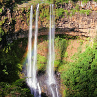 Buy canvas prints of Chamarel Waterfall, Mauritius by Carole-Anne Fooks