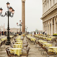 Buy canvas prints of Venetian Restaurant  by David Griffin