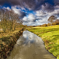Buy canvas prints of River Dearne by Chris Andrew