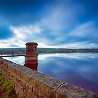 Buy canvas prints of Scout Dike Reservoir by Chris Andrew