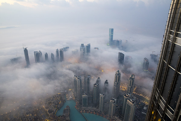  Dubai mist Picture Board by Dave Wragg