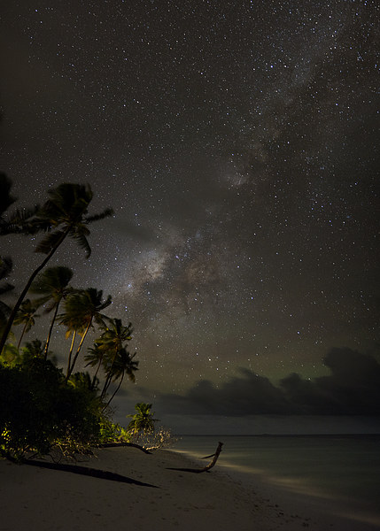  Island Milky Way Picture Board by Dave Wragg
