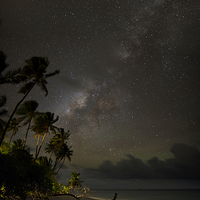 Buy canvas prints of  Island Milky Way by Dave Wragg