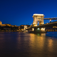 Buy canvas prints of The Chain Bridge by Dave Wragg