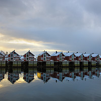 Buy canvas prints of Morning reflections  by Dave Wragg