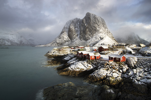 Hamnoy Light Picture Board by Dave Wragg