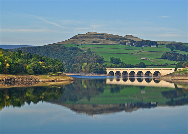 Ladybower Reservoir Picture Board by Pam Sargeant