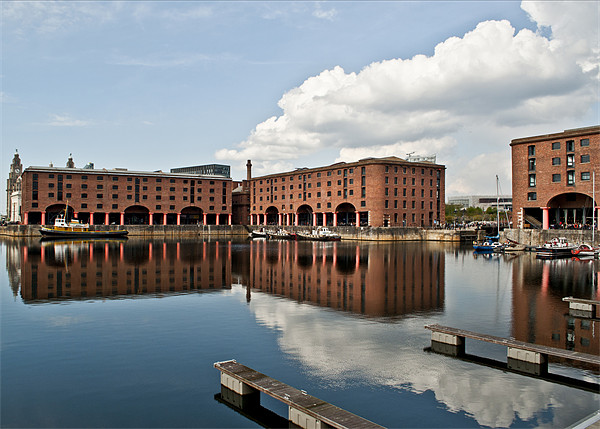 Albert Dock, Liverpool Picture Board by Pam Sargeant