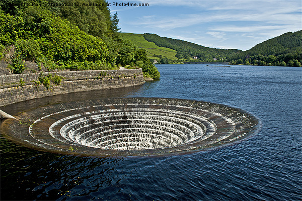 Ladybower Overflow Picture Board by Pam Sargeant