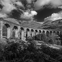 Buy canvas prints of Glenfinnan Viaduct by Pam Sargeant
